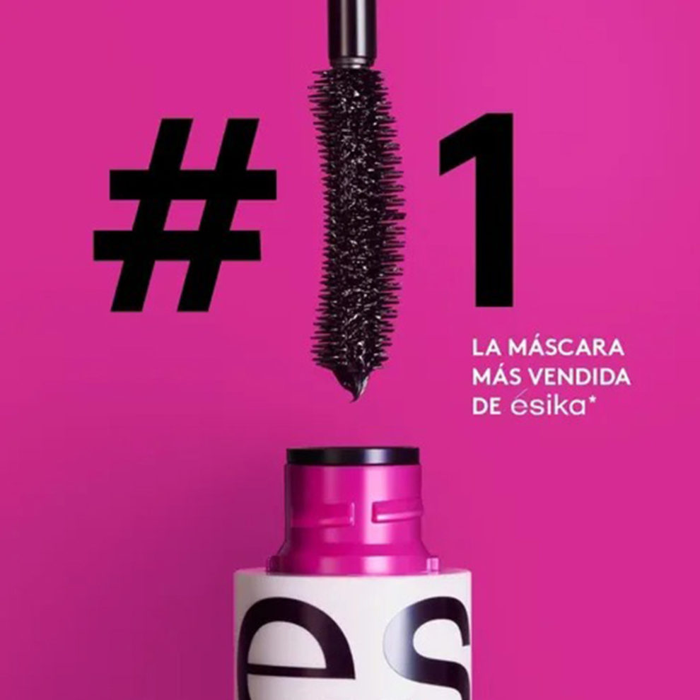 Máscaras de Pestañas Mega Full Size de Esika