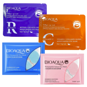 Parches de hidrogel con colágeno para contorno de ojos