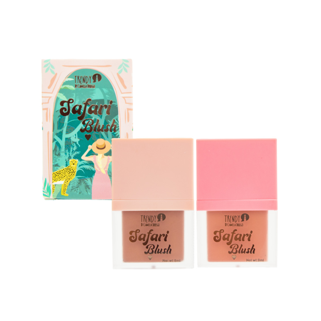 Kit de rubores liquidos Safari Trendy - Kroma Space