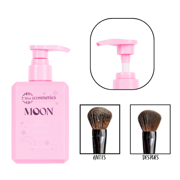 Shampoo y acondicionador 2 en 1 limpiabrochas - Image 3