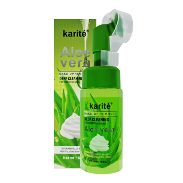 Espuma facial limpiadora con aloe vera pieles resecas y sensibles