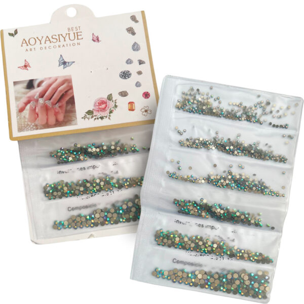 Gemas para maquillaje y uñas