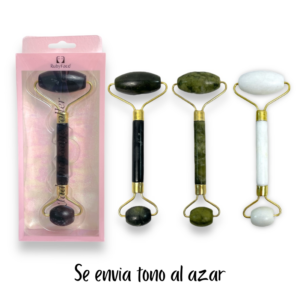Rodillo facial masajeador piedra Jade