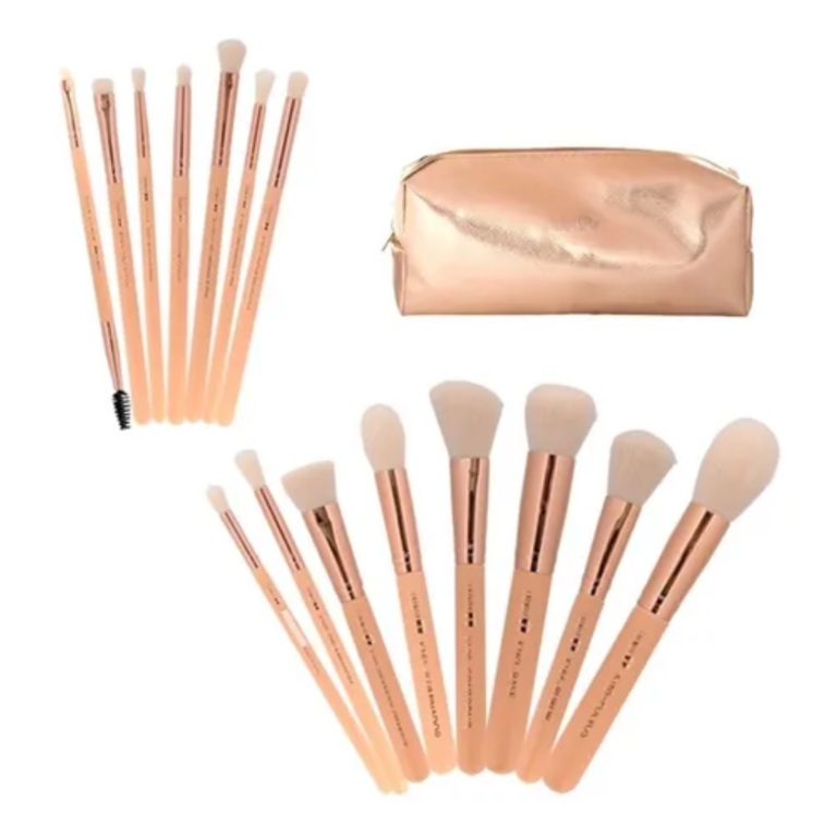 HOLIDAYS Wake Up + Glow Holiday Edition - 5-teiliges Brush-Set Fürs Gesicht, Mit Austauschbaren Köpfen, Limited Edition
