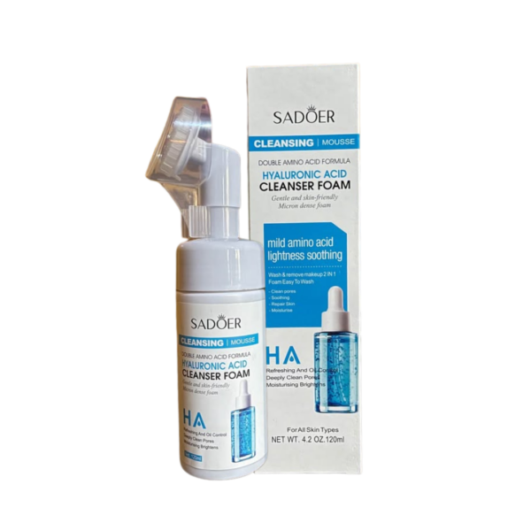 Espuma facial desmaquillante con vitamina c y niacinamida