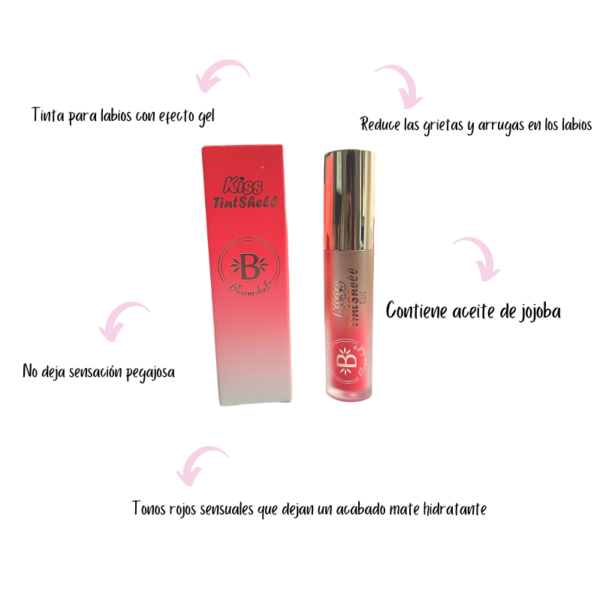 Tinta para labios Kiss Tintshell Bloomshell - Image 3