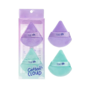 Set *2 Borla maquillaje cotton Trendy
