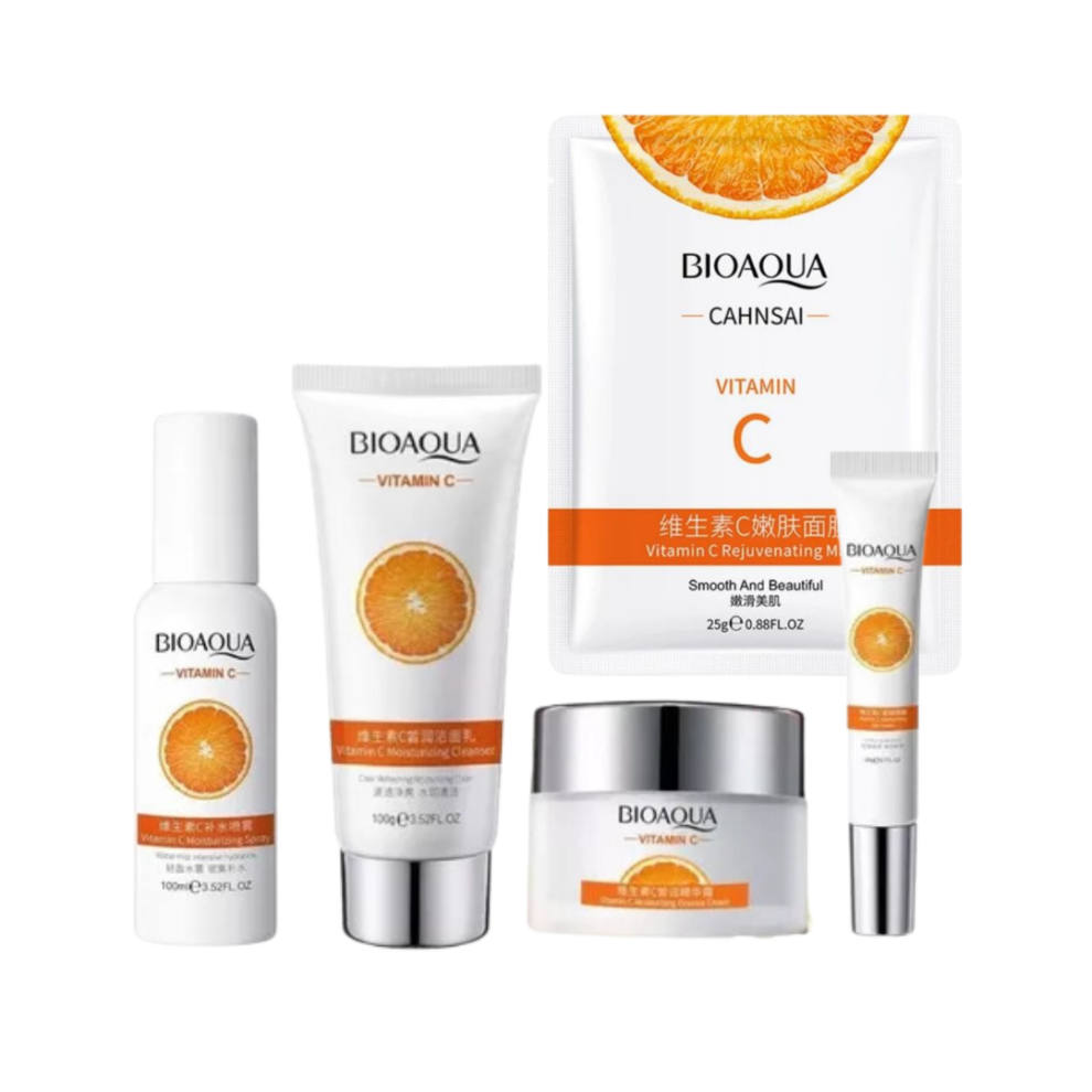 Kit Vitamina C Bioaqua Antimanchas X5 Kroma Space