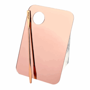 Paleta mezcladora profesional oro rosa Montoc