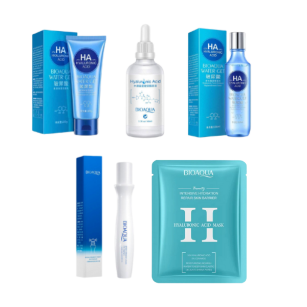 Kit antiarrugas acido hialurónico Bioaqua