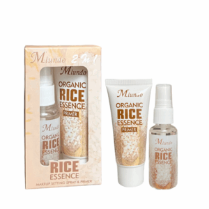 kit primer y fijador con extracto de arroz