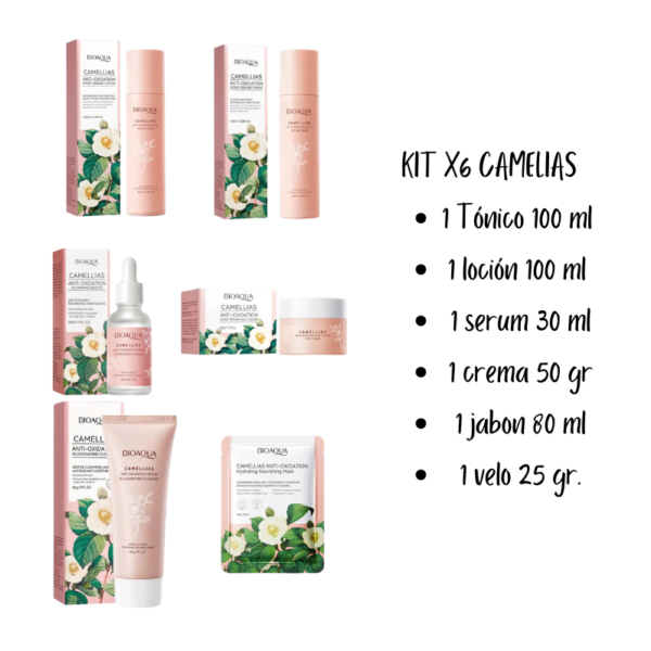Kit Rejuvenecedor Flor de Camelias Bioaqua - Image 2