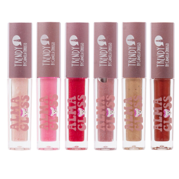 Kit x6 brillo Alma gloss RBD Trendy - Image 5