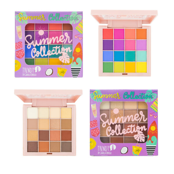 Paleta de sombras Nude Summer trendy