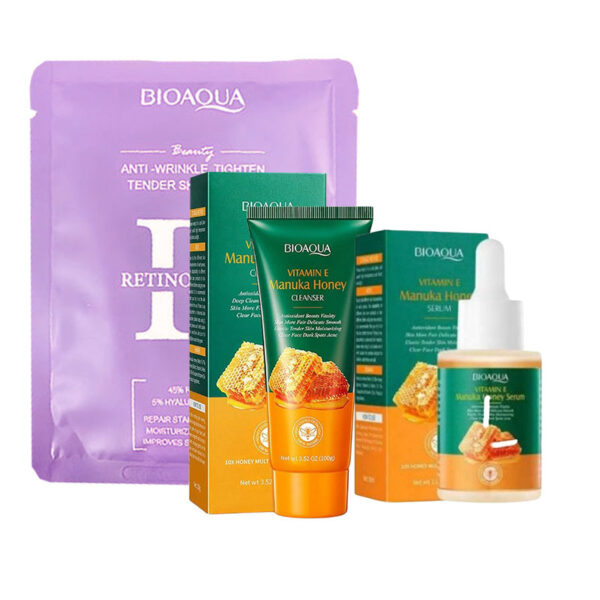 Kit antiacné Bioaqua Miel y vitamina E