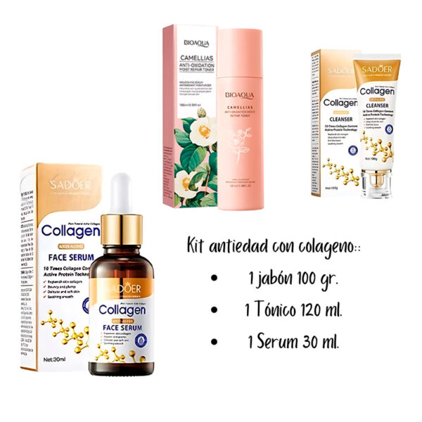 Kit antiedad antiarrugas Colageno - Image 2