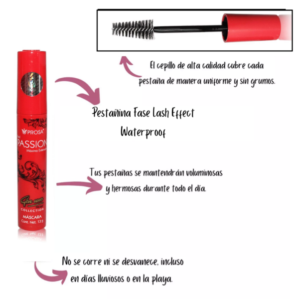 Pestañina Prosa Passion waterproof - Image 2