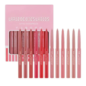 Set 12 Lapiz ojos y labios Profesional