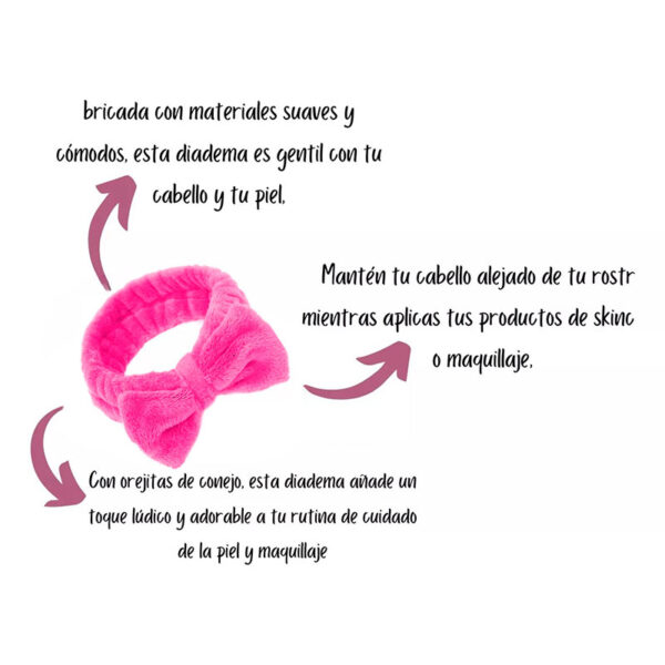 Balaca algodón skincare makeup Moñito - Image 4