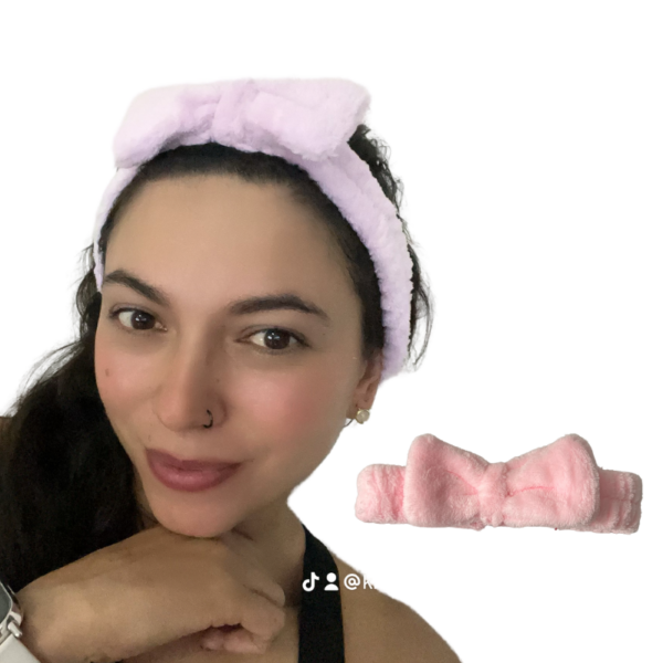 Balaca algodón skincare makeup Moñito - Image 2