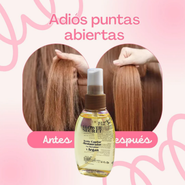 Aceite Argan Puro y Organico Antihorquilla Reparador - Image 3