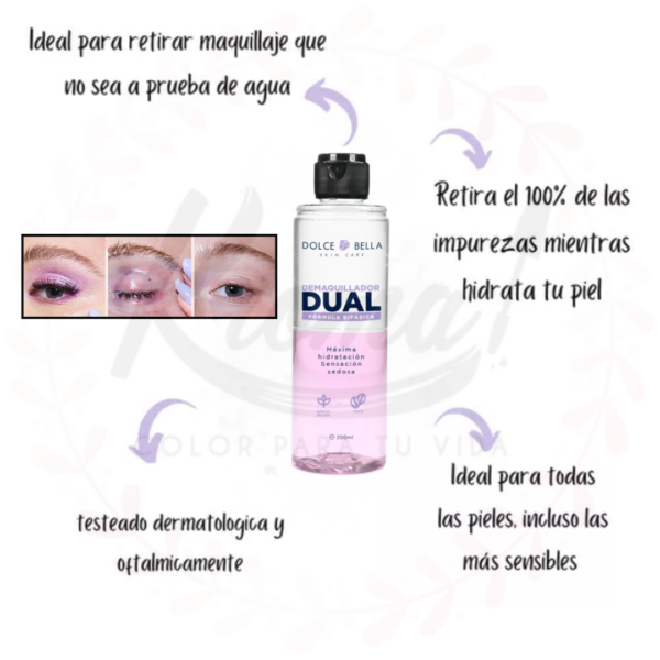 Desmaquillador Bifásico DolceBella Profesional - Image 2