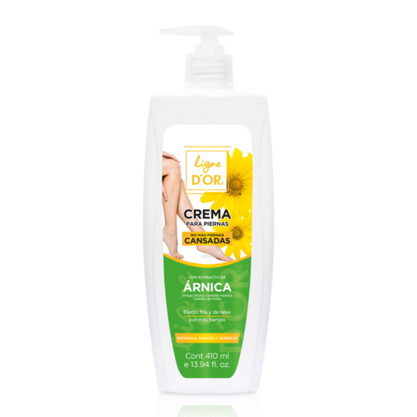 Crema corporal árnica varices piernas cansadas
