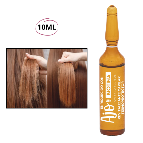 Ampolleta  Ajo y Biotina 10 ml - Image 3