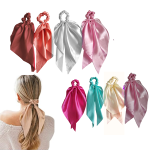 Scrunchie Satin con Moñito