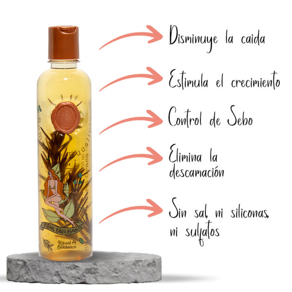 Shampoo Romero y Eucalipto Ritual Botánico - Image 2