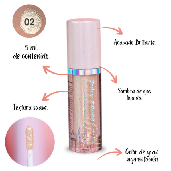 Sombra Liquida Juicy Shell Bloomshell - Image 7