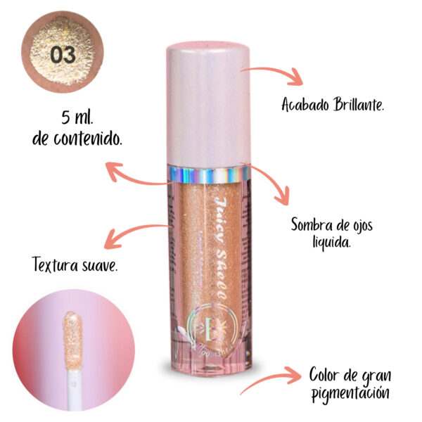 Sombra Liquida Juicy Shell Bloomshell - Image 10