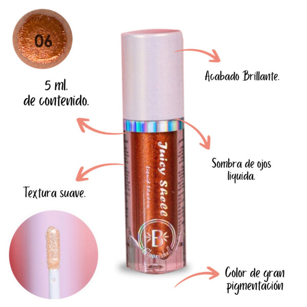 Sombra Liquida Juicy Shell Bloomshell - Image 19