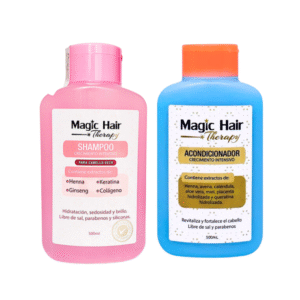 Kit Cabello shampoo + acondicionador Magic Hair