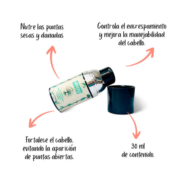 Aceite Reparador de Puntas LA RECETA CBD - Image 2
