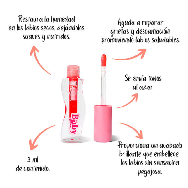 Lip Gloss Oil Repair Baby Lips Bloomshell - Image 2