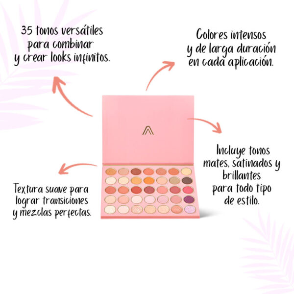 Paleta Sombras Novias Atenea Profesional - Image 2