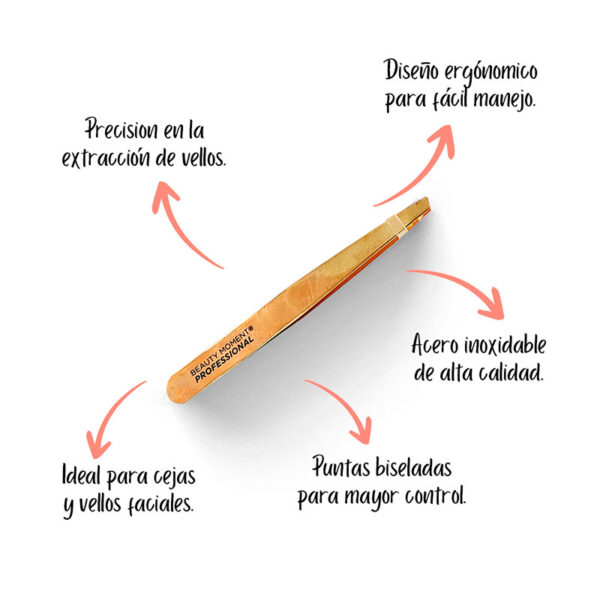 Pinza Depiladora Profesional Bloomshell - Image 2