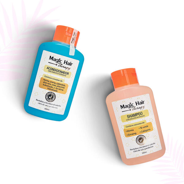 Shampoo y Acondicionador Magic Hair Therapy Crecimiento intensivo 500mL - Image 3
