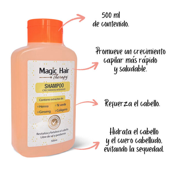 Shampoo Crecimiento intensivo Magic hair - Image 2