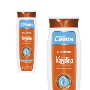 Shampoo Reparador Intensivo Keratina y silicona (blanco)