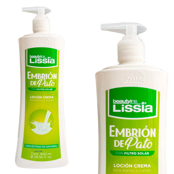 Crema Corporal Humectante Pato Lissia 840 ml