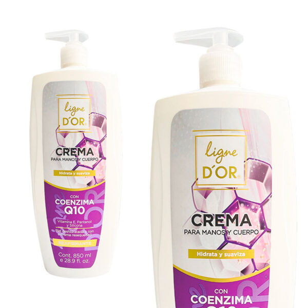 Crema Humectante con Coenzima Q10 grande 850 ml