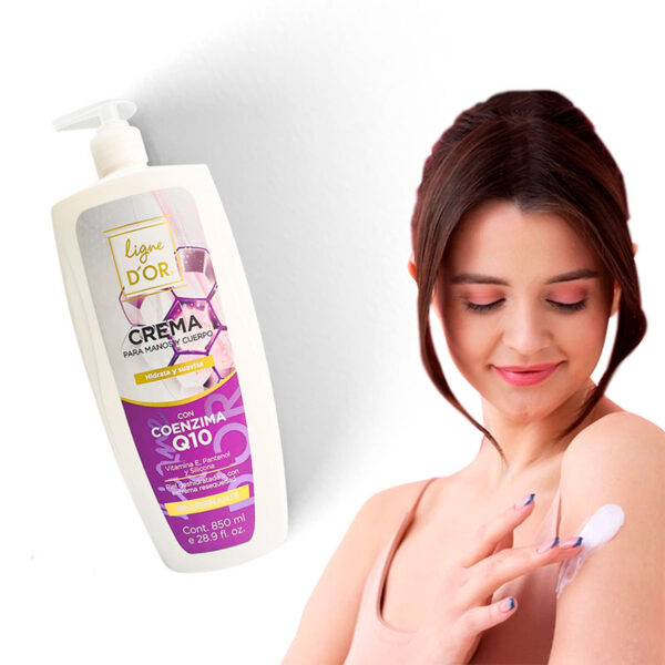 Crema Humectante con Coenzima Q10 grande 850 ml - Image 3