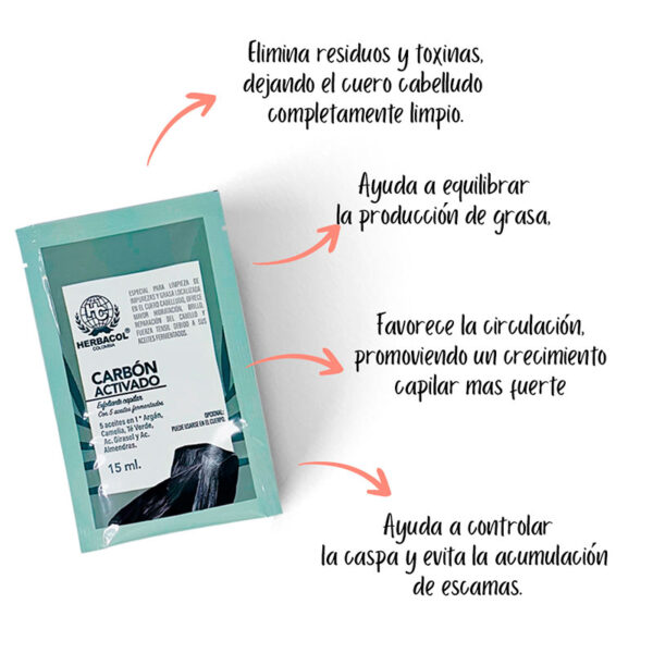 Exfoliante Capilar Sachet 15 ML - Image 2