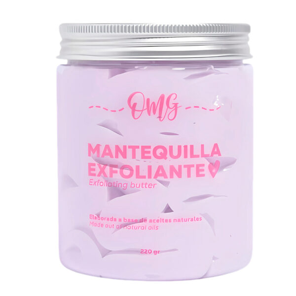Mantequilla corporal exfoliante OMG