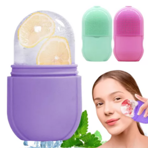 Molde Masajeador facial silicona de hielo
