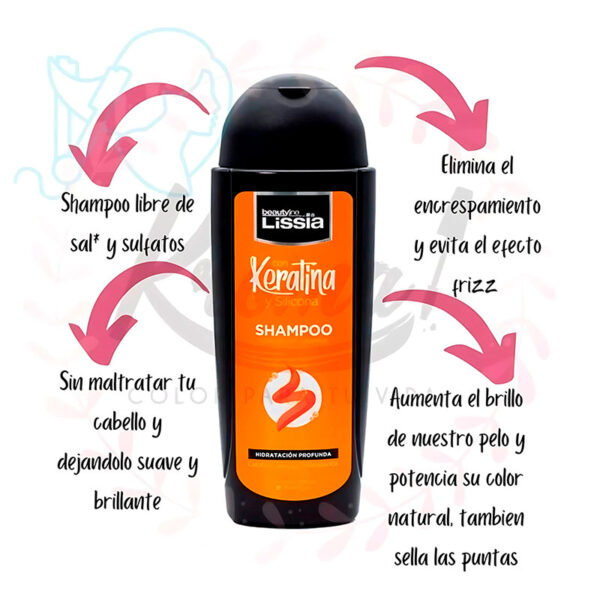 Shampoo Reparador Intensivo Keratina - Image 2