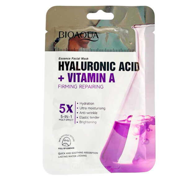 Mascarilla velo acido hialuronico + vitaminas Bioaqua