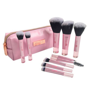 Kit X10 Brochas Mini cristal Rosadas